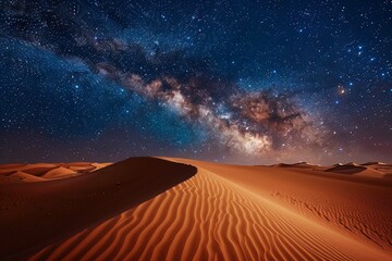 beautifull night in the desert