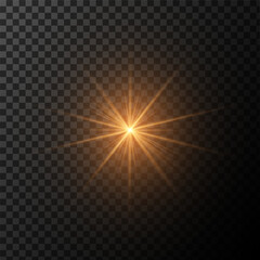Transparent glow effect with a stars and sparkles, Vector Cosmos 