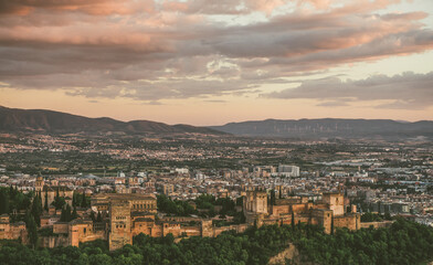 Majestic Alhambra: Icon of Moorish Splendor