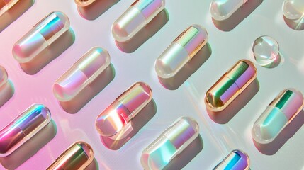 future medicine capsules with polarized light