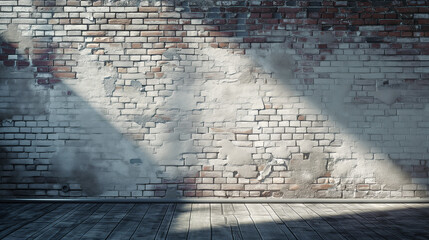 Wall with shadow from window