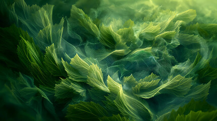 Enigmatic Underwater Plant Life Aesthetic