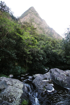 river in the mountains