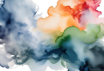 Colorful abstract background with smoke