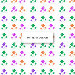 Abstract creative and modern fabric clothing seamless pattern.