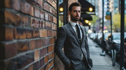 business man in suit, success, fashion, elegance, adult, shirt, formal, tie, professional, jacket, style, modern, gentleman, smart