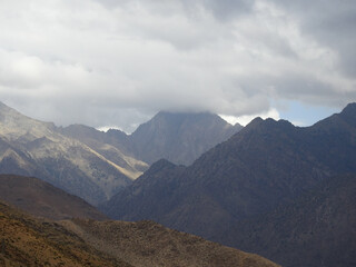 Nice views, great natures, and beauty landscapes, cloud and mountain, large valleys between rivers, wild forest, nice background, beautiful places and magic nature, from high Atlas Mountains morocco