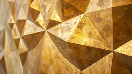 detalhe geométrico dourado 