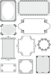 set of frames