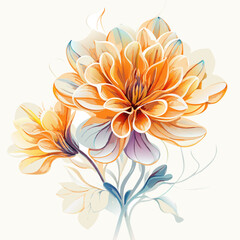 Obraz premium flower background