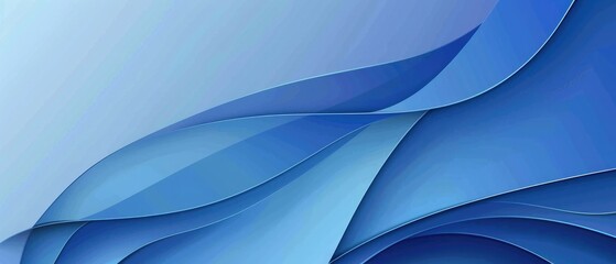 Light BLUE vector layout with curves. Colorful illustration with curved lines. Pattern for websites, landing pages.