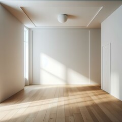 Obraz premium empty room with a window