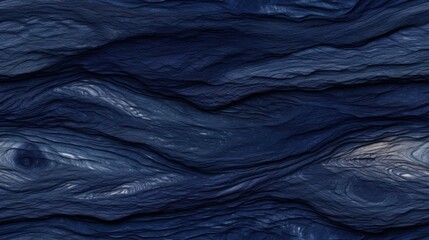 dramatic seamless wood bark texture in a midnight blue color, evoking a sense of mystery - obrazy, fototapety, plakaty