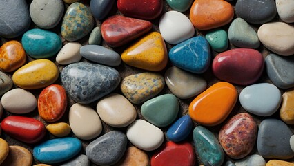 colorful stones background