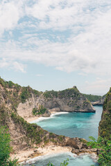 Fototapeta na wymiar Diamond Beach, Nusa Penida, Bali, Indonesia