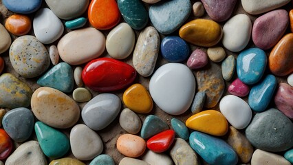 colorful stones background