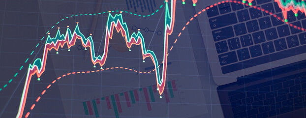 Graphical representation of volumes and time intervals of digital cryptocurrency up indicating...