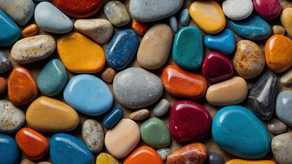 colorful stones background