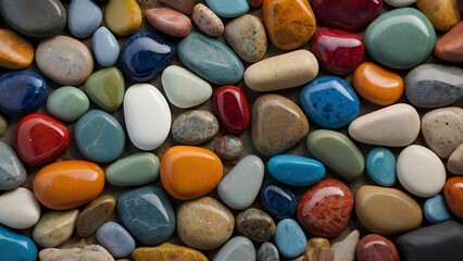 colorful stones background