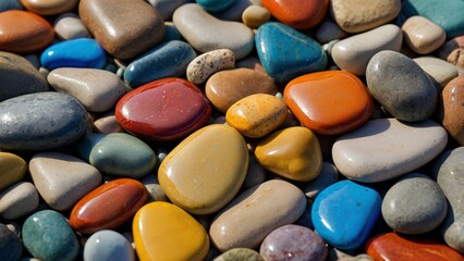 colorful stones background