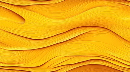 lively seamless wood bark texture in a sunflower yellow tone, adding a burst of energy