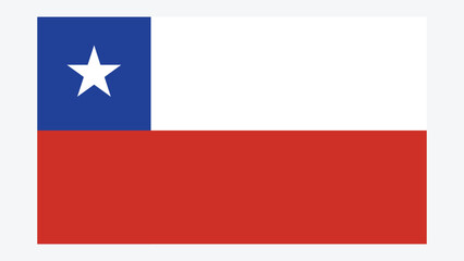 CHILE Flag with Original color