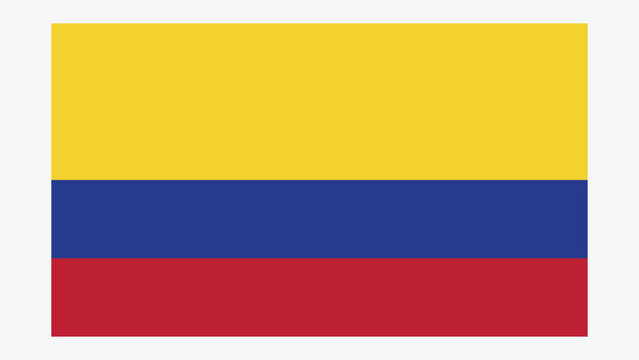 COLOMBIA Flag with Original color