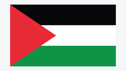 PALESTINE Flag with Original color