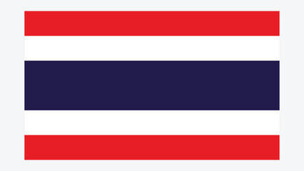 THAILAND Flag with Original color