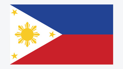 PHILIPPINES Flag with Original color