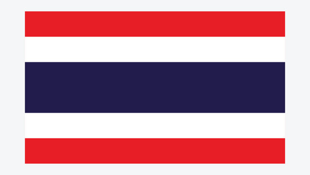 THAILAND Flag with Original color
