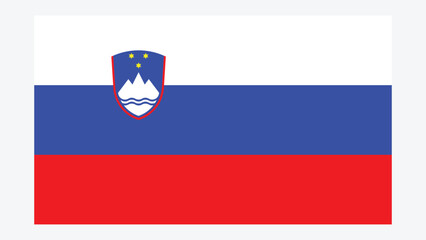 SLOVENIA Flag with Original color