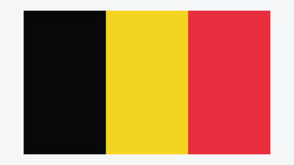 BELGIUM Flag with Original color