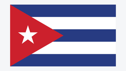 CUBA Flag with Original color