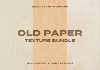 Old Grunge Paper Book Retro Vintage Overlay Texture Pack Bundle Effect Surface