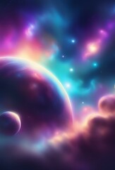 Fototapeta premium Galaxy with stars and space dust in the universe