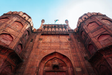 inside the famous delhi red fort