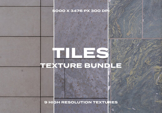 Tiles Wall Concrete Stone Overlay Texture Pack Bundle Effect Surface