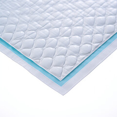 Fototapeta premium Incontinence pads, white background сreated with Generative Ai