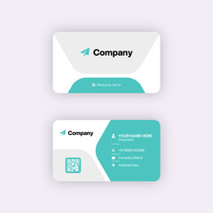 Corporate Business Card Design Vector Template 