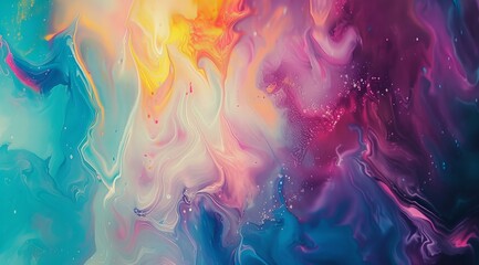 Obraz premium abstract colorful background with drops