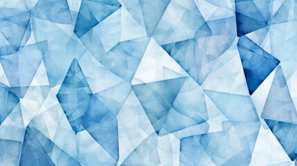 Abstract blue geometric composition with depth and texture stock photo, ideal for design projects