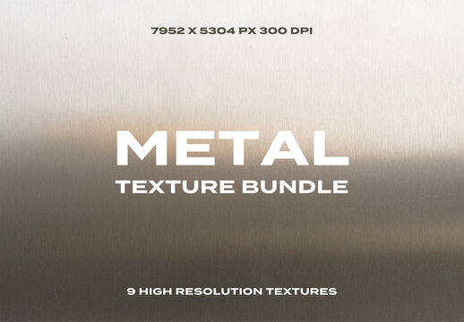 Steel Metal Foil Sign Signboard Overlay Texture Pack Bundle Effect Surface