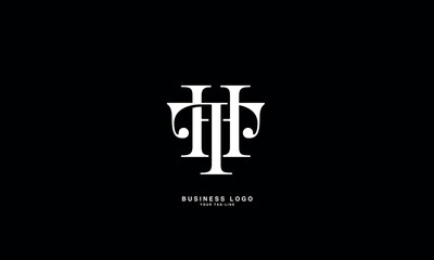 HT, TH, H, T, Abstract Letters Logo Monogram