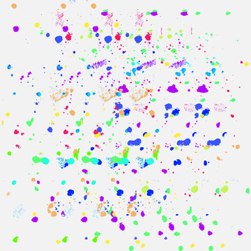 abstract background confetti paint decoration