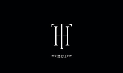 HT, TH, H, T, Abstract Letters Logo Monogram