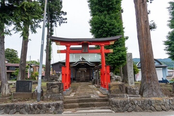 Suwa Shrine near the Yakeyama trailhead