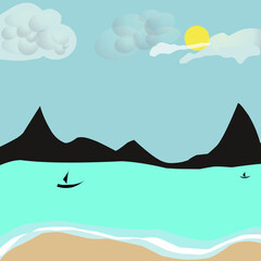 illustration of a landscape