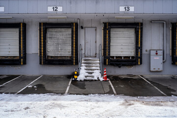 冬のドックシェルター