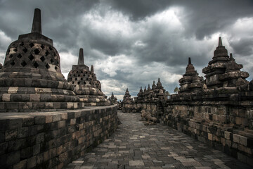Borobudur Temple, Java Tengah, Indonesia